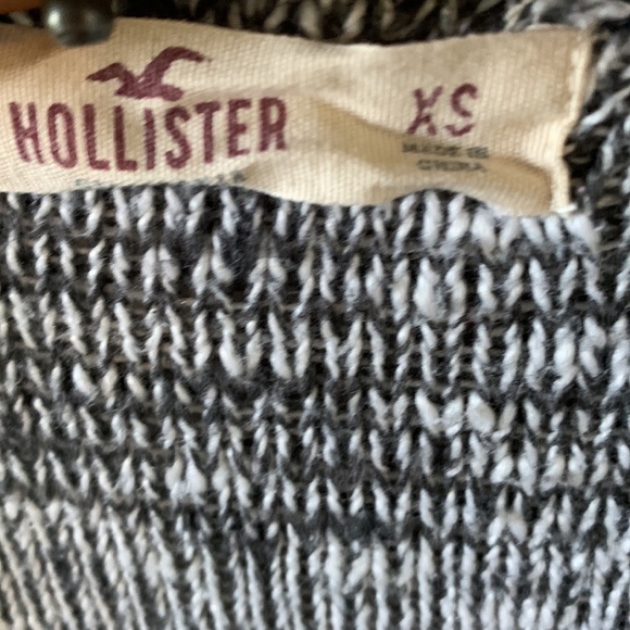 Hollister open front draped cardigan sz XS - Picture 2 of 6